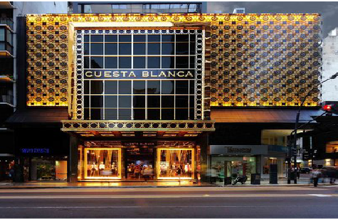 西畴门头设计与商业空间的纽带。