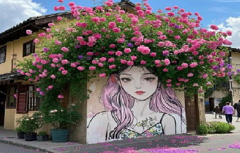 西畴怎么设计网红打卡墙绘