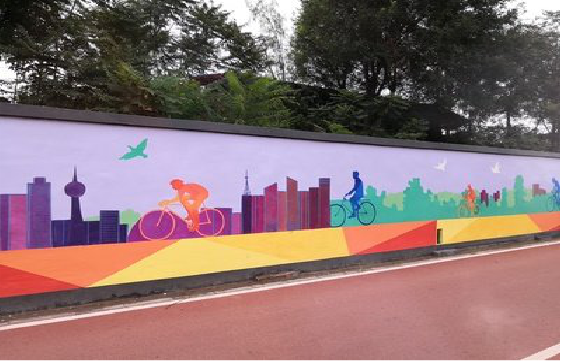 西畴墙体彩绘-围墙