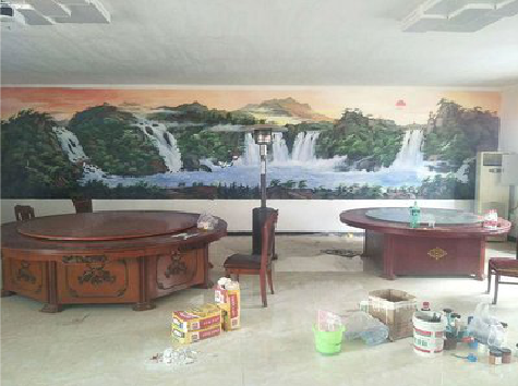 西畴墙绘-写实风景