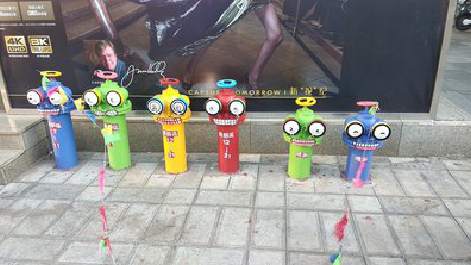 西畴商业区彩绘