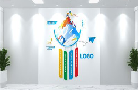 西畴公司企业形象墙的工艺材料有哪些？