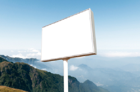 西畴户外广告变革的趋势。