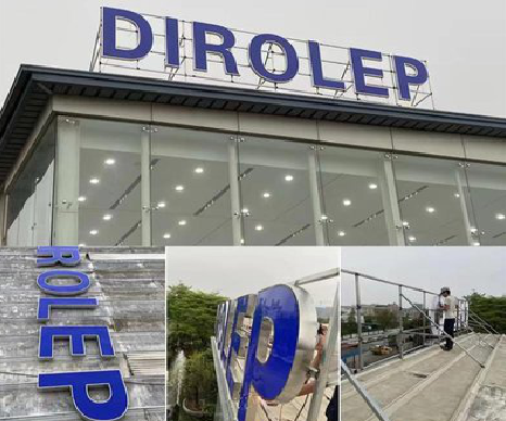 西畴楼顶发光字安装的注意事项。